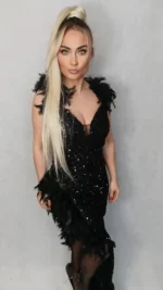 Sukienka cekinowa - obrazek 6