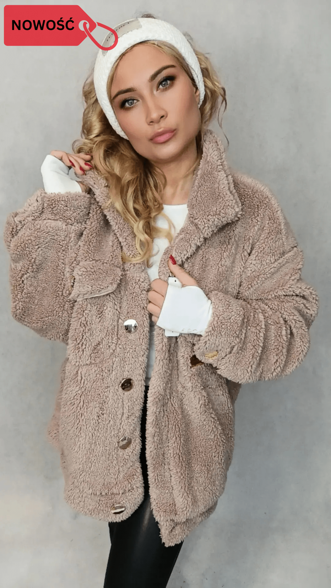 6 Płaszcz Teddy - obrazek 1