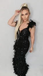 Sukienka cekinowa - obrazek 5