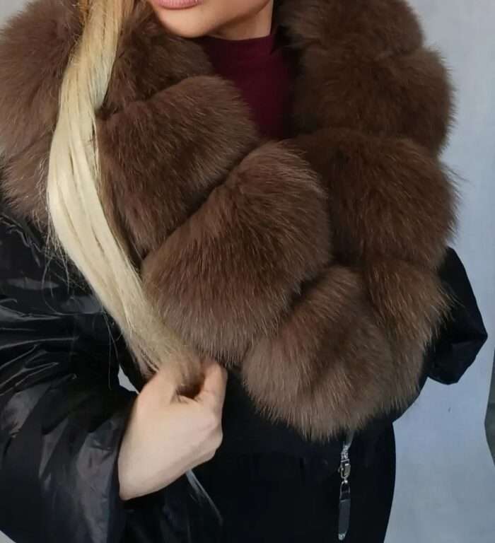 Kurtka z lisem - obrazek 3