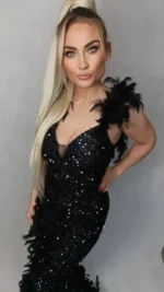 Sukienka cekinowa - obrazek 8