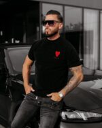 DZIANINOWY T-SHIRT MĘSKI LUV 2025 - obrazek 5