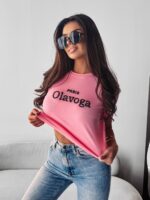 T-SHIRT DAMSKI SMOKY ROSE 2025 - obrazek 3