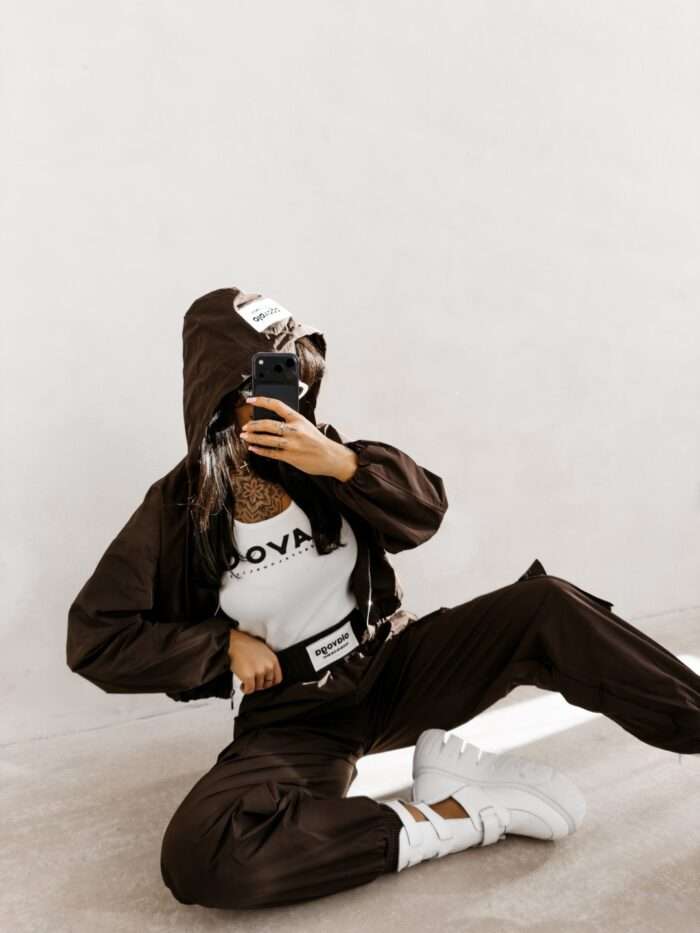 SPODNIE DAMSKIE BURNT SIENNA PANTS 2026 - obrazek 18