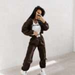 SPODNIE DAMSKIE BURNT SIENNA PANTS 2026