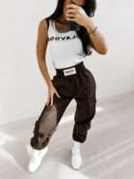 SPODNIE DAMSKIE BURNT SIENNA PANTS 2026 - obrazek 2