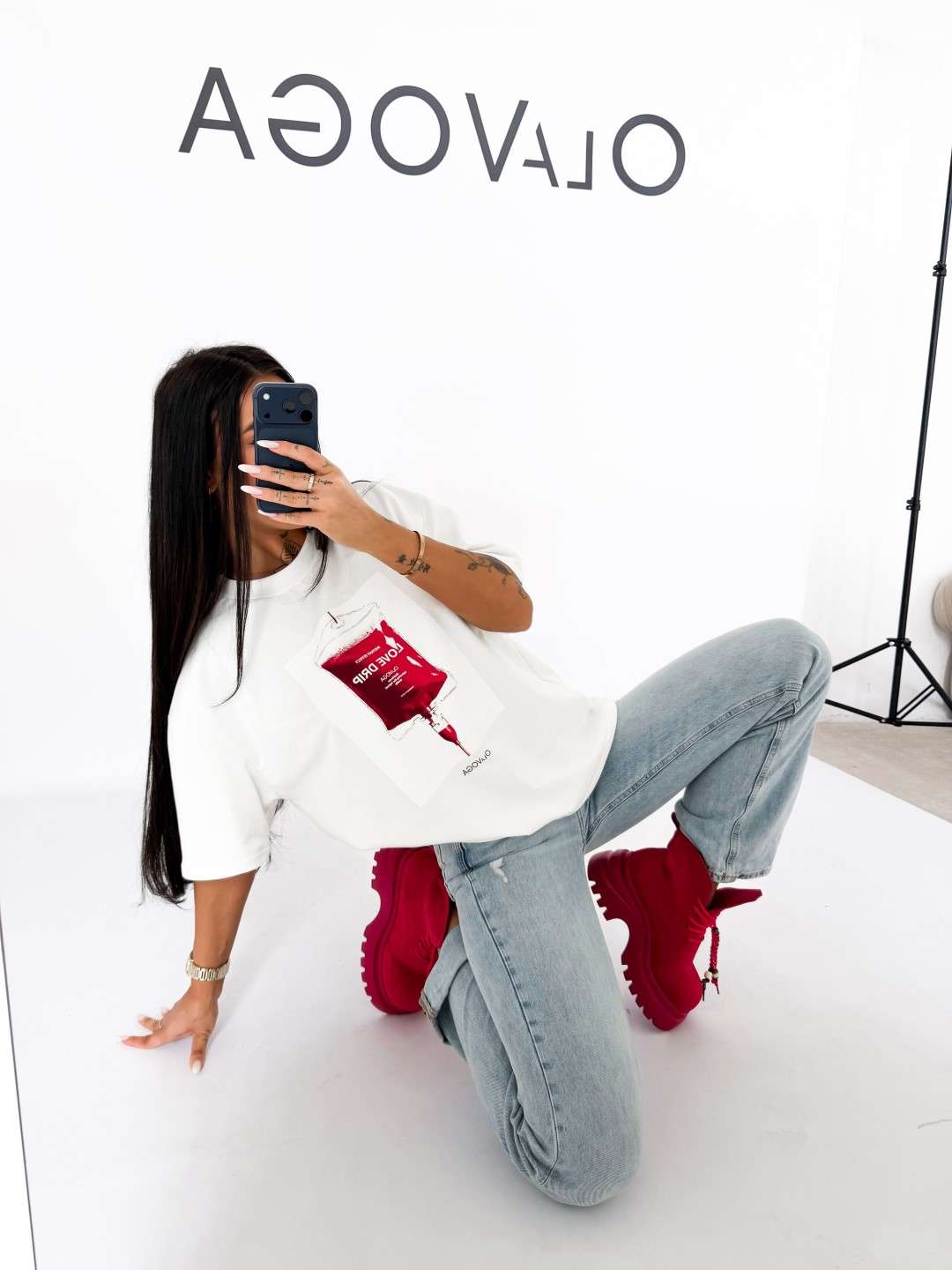 t-shirt LOVERNO 181 T-SHIRT DAMSKI LOVERNO 2026 - obrazek 1